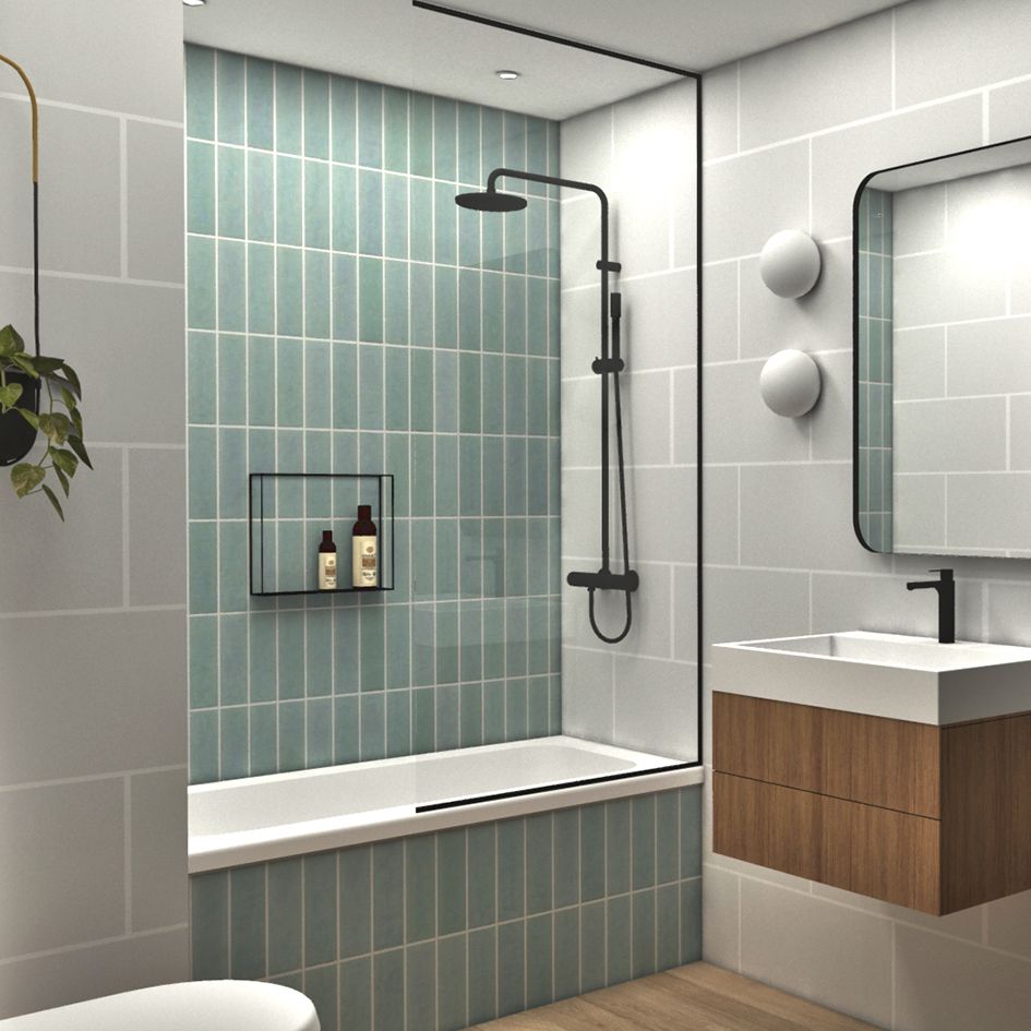 Wall-Mount Shower Set with Handheld